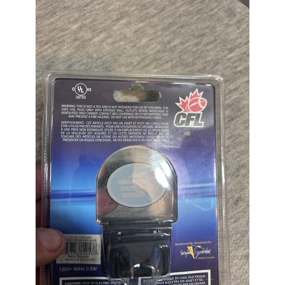 CFL Eskimos LED Night Light Blue Glow Plug In LED Night Light 120V - Picture 5 of 5